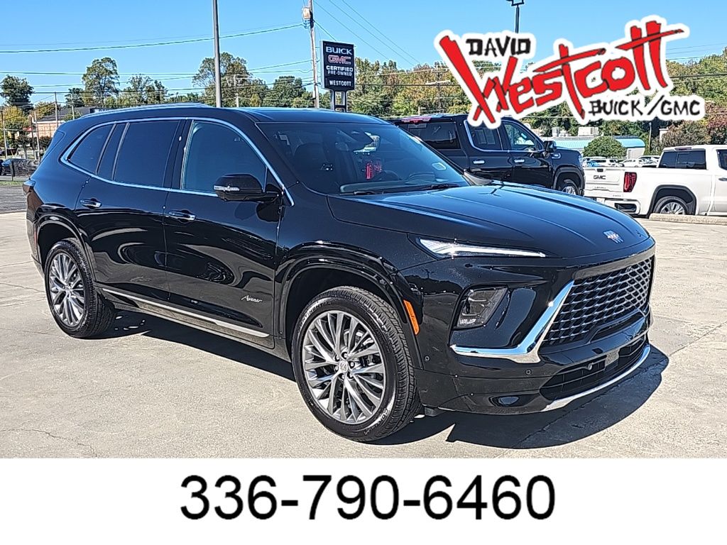 Black (Ebony Twilight Metallic) 2026 Buick Enclave Avenir FWD SUV / Crossover Front-Wheel Drive 8-Speed Automatic