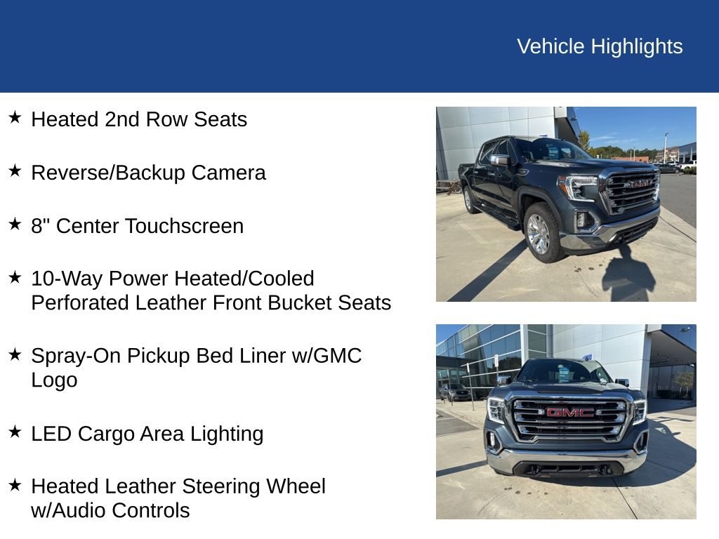 2021 GMC Sierra 1500 4WD Crew Cab Short Box SLT
