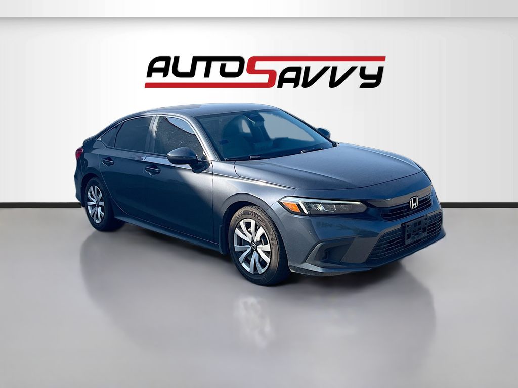 2022 Honda Civic Sedan Front-Wheel Drive Continuously Variable Transmission