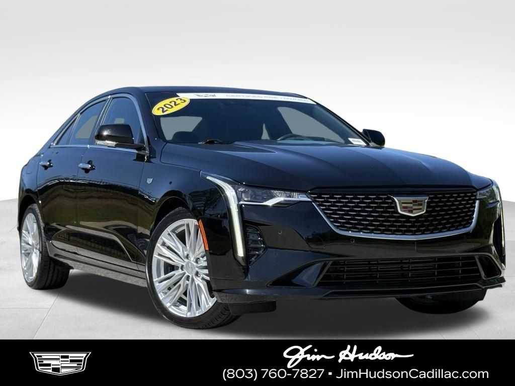 Black Raven 2023 Cadillac CT4 Premium Luxury AWD Sedan All-Wheel Drive Automatic