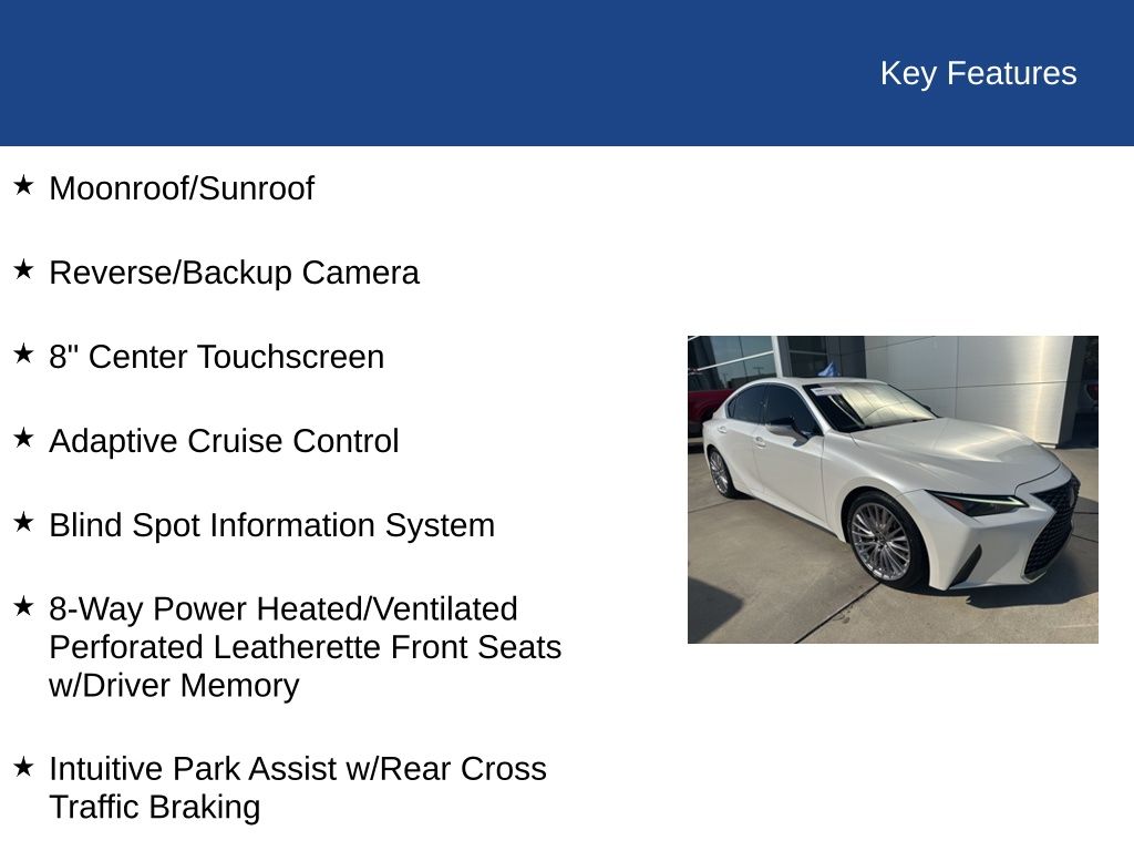2023 Lexus IS 300 