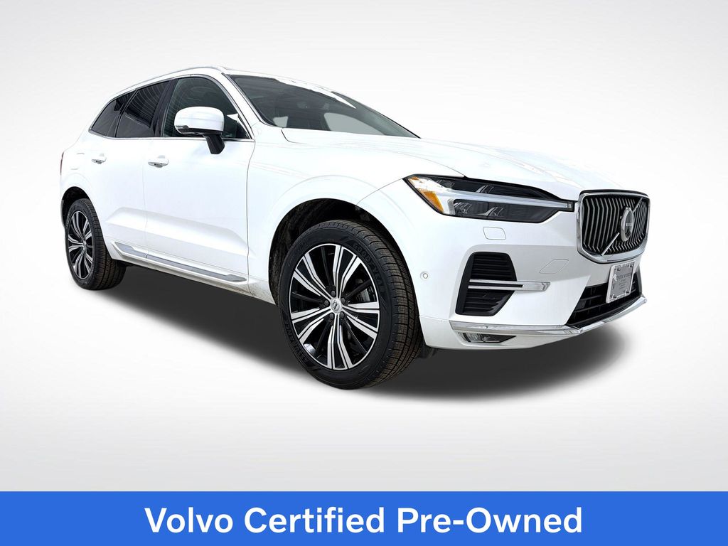 Crystal White 2023 Volvo XC60 SUV / Crossover All-Wheel Drive Automatic