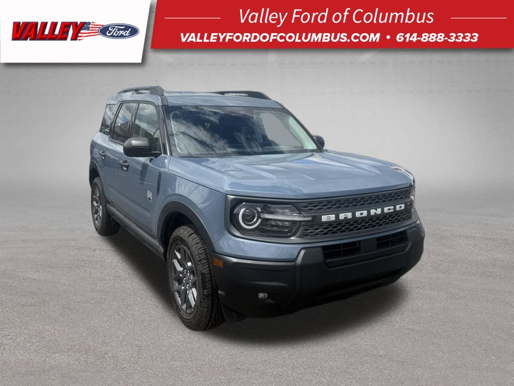 Blue (Azure Gray Metallic) 2025 Ford Bronco Sport SUV / Crossover All-Wheel Drive 8-Speed Automatic