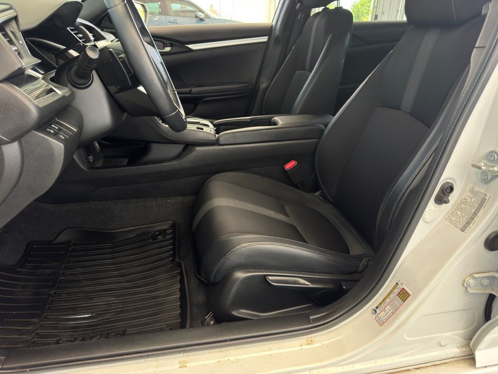 2021 Honda Civic Sport White at Central Houston Nissan