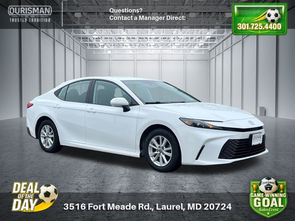 Ice 2025 Toyota Camry Sedan Front-Wheel Drive Continuously Variable Transmission