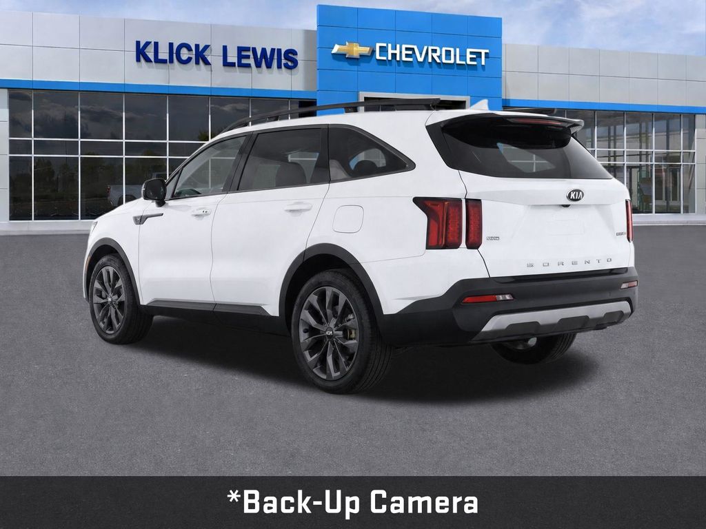 2021 Kia Sorento EX White at Klick Lewis Buick Chevrolet