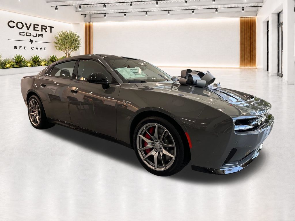 Gray 2026 Dodge Charger Sedan All-Wheel Drive 1-Speed Automatic