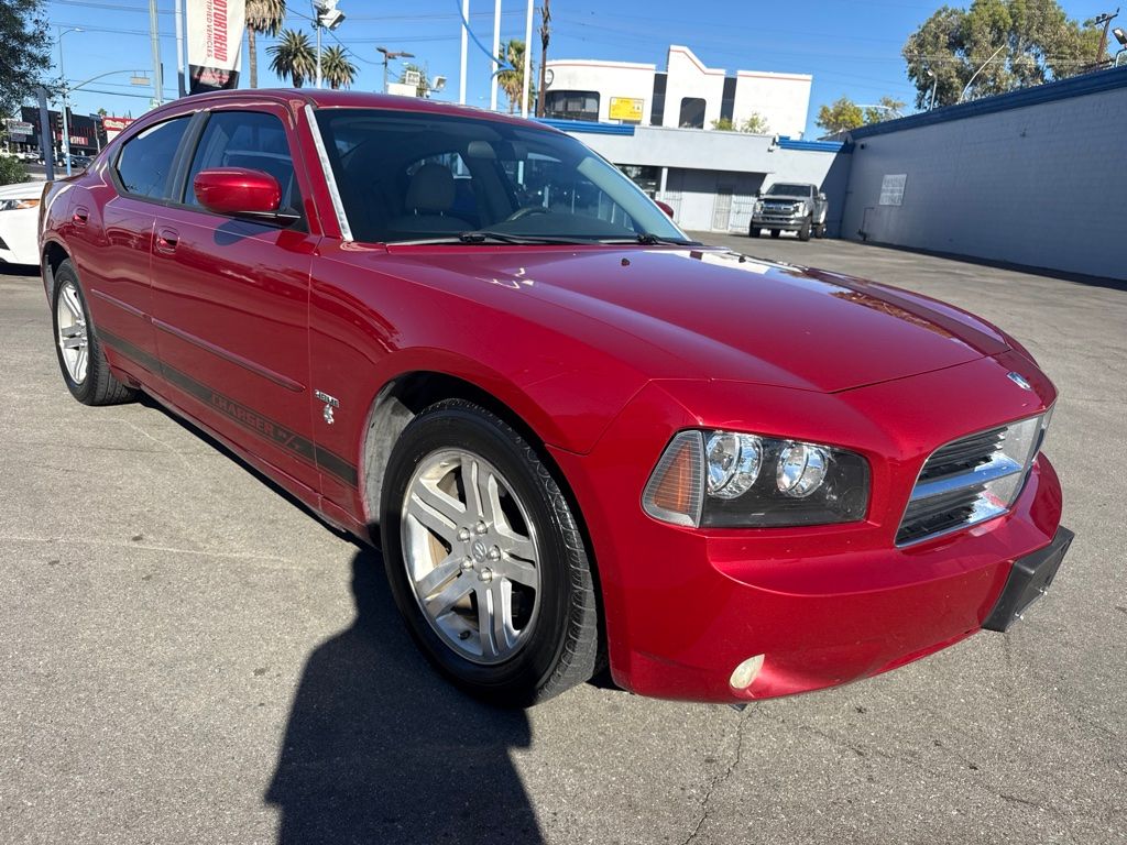 Inferno Red Crystal Pearl 2006 Dodge Charger Sedan Rear-Wheel Drive 5-Speed Automatic