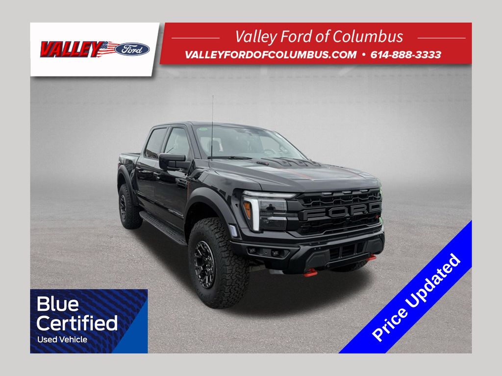 Black Metallic 2025 Ford F-150 Pickup Truck Four-Wheel Drive Automatic
