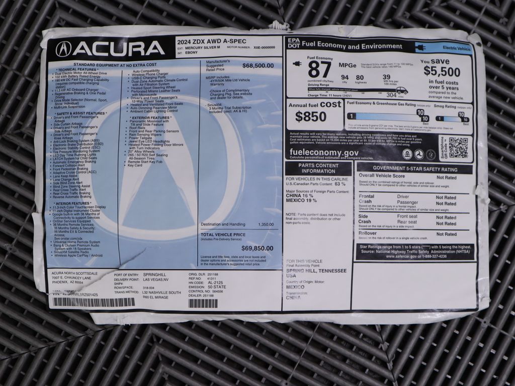 2024 Acura ZDX A-Spec 10