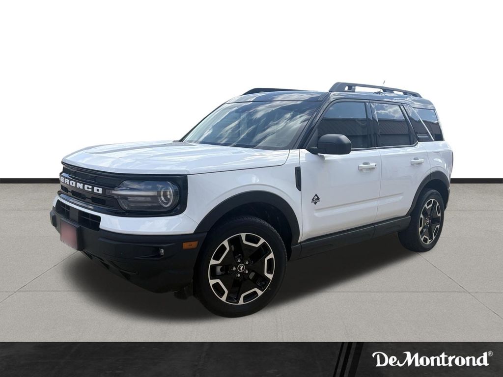 2024 Ford Bronco Sport Outer Banks White at Joe Myers Mazda Kia