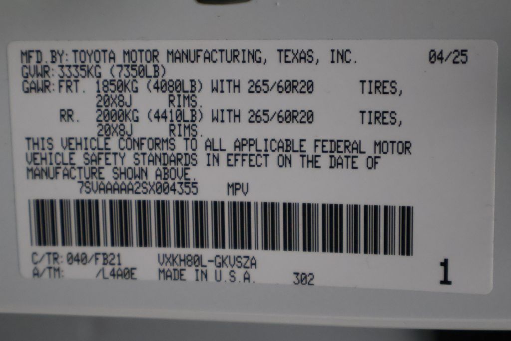 Thumbnail: 2025 Toyota Sequoia - 17