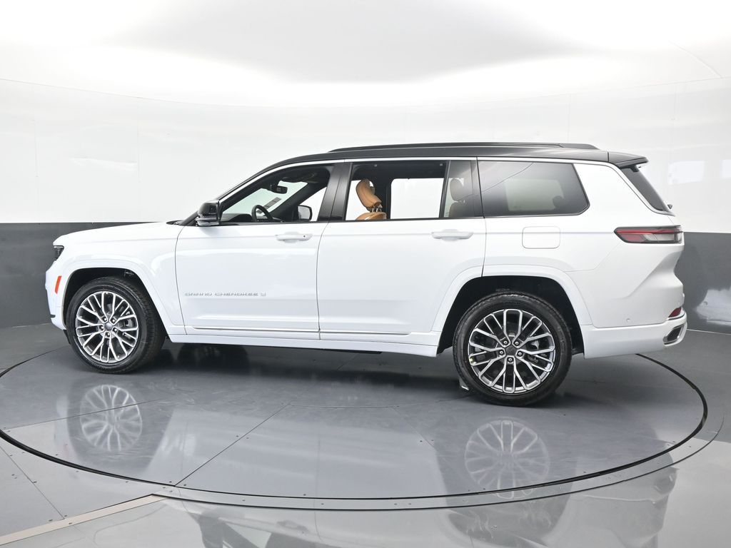 Used 2025 Bright White Clearcoat Jeep Summit image 3