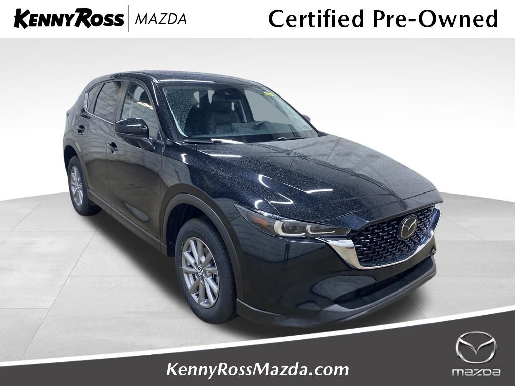 Jet Black Mica 2023 Mazda CX-5 2.5 S Preferred AWD SUV / Crossover All-Wheel Drive 6-Speed Automatic