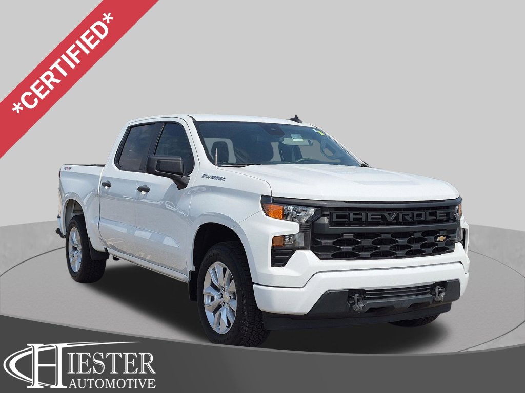 Summit White 2022 Chevrolet Silverado 1500 Pickup Truck Four-Wheel Drive 8-Speed Automatic