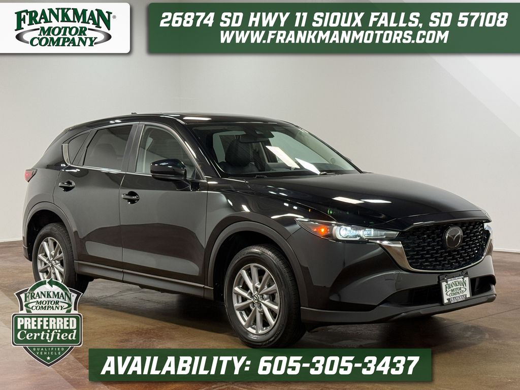 Jet Black Mica 2023 Mazda CX-5 2.5 S Preferred AWD SUV / Crossover All-Wheel Drive 6-Speed Automatic