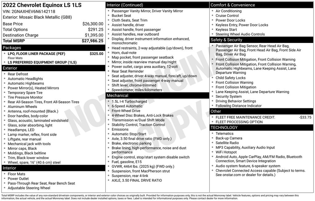 2022 Chevrolet Equinox LS - Image 3