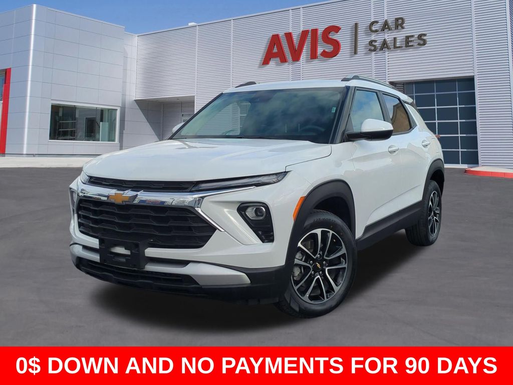 Summit White 2025 Chevrolet Trailblazer LT AWD SUV / Crossover Four-Wheel Drive 9-Speed Automatic