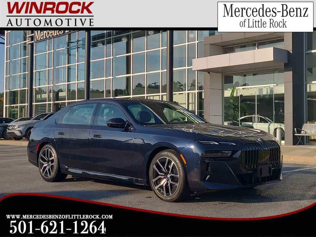 Carbon Black Metallic 2025 BMW 7 Series Sedan All-Wheel Drive 8-Speed Automatic
