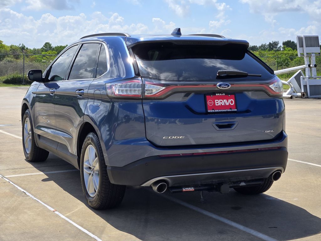 2018 Ford Edge SEL Blue at Bravo Nissan