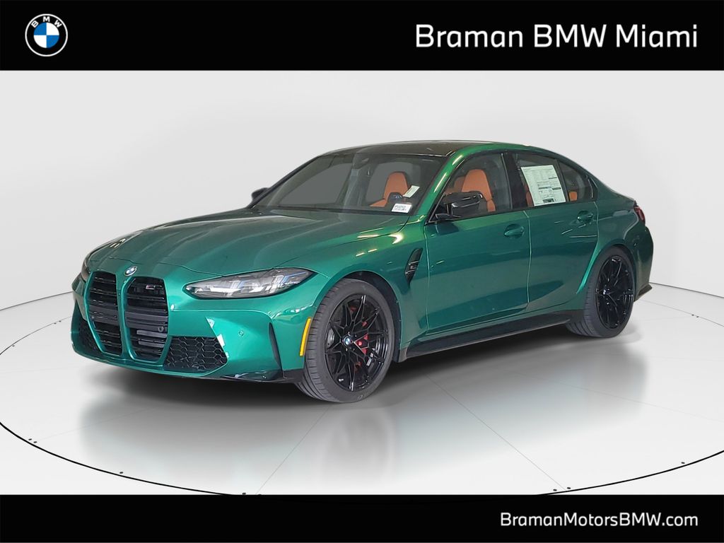 Isle of Man Green Metallic 2026 BMW M3 Competition RWD Sedan Rear-Wheel Drive 8-Speed Automatic