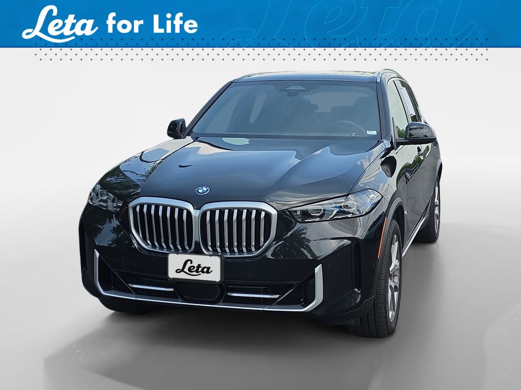 Black Sapphire Metallic 2025 BMW X5 xDrive50e AWD SUV / Crossover All-Wheel Drive 8-Speed Automatic