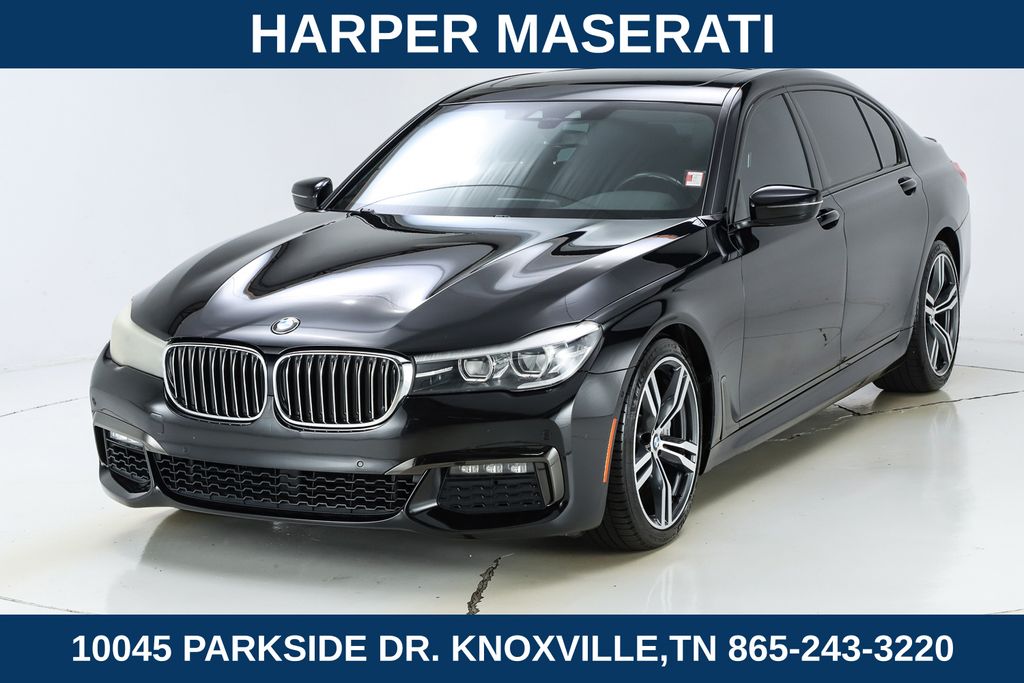 Black Sapphire Metallic 2019 BMW 7 Series Sedan Rear-Wheel Drive 8-Speed Automatic