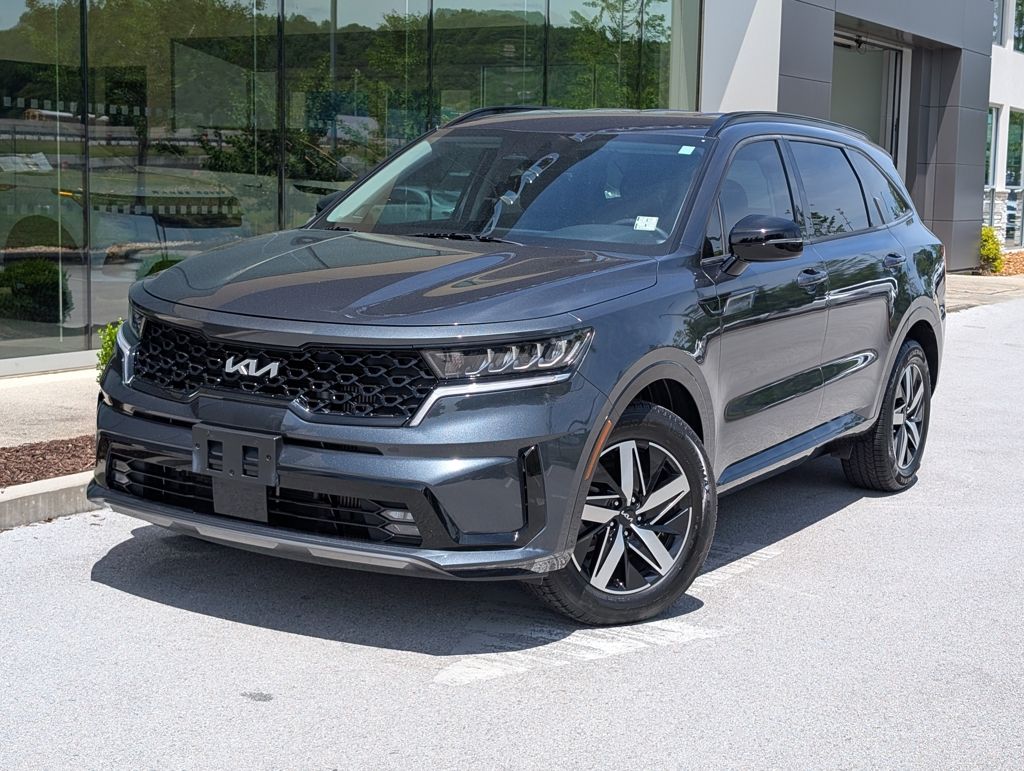 Gravity Gray 2023 Kia Sorento EX FWD SUV / Crossover Front-Wheel Drive 8-Speed Dual Clutch