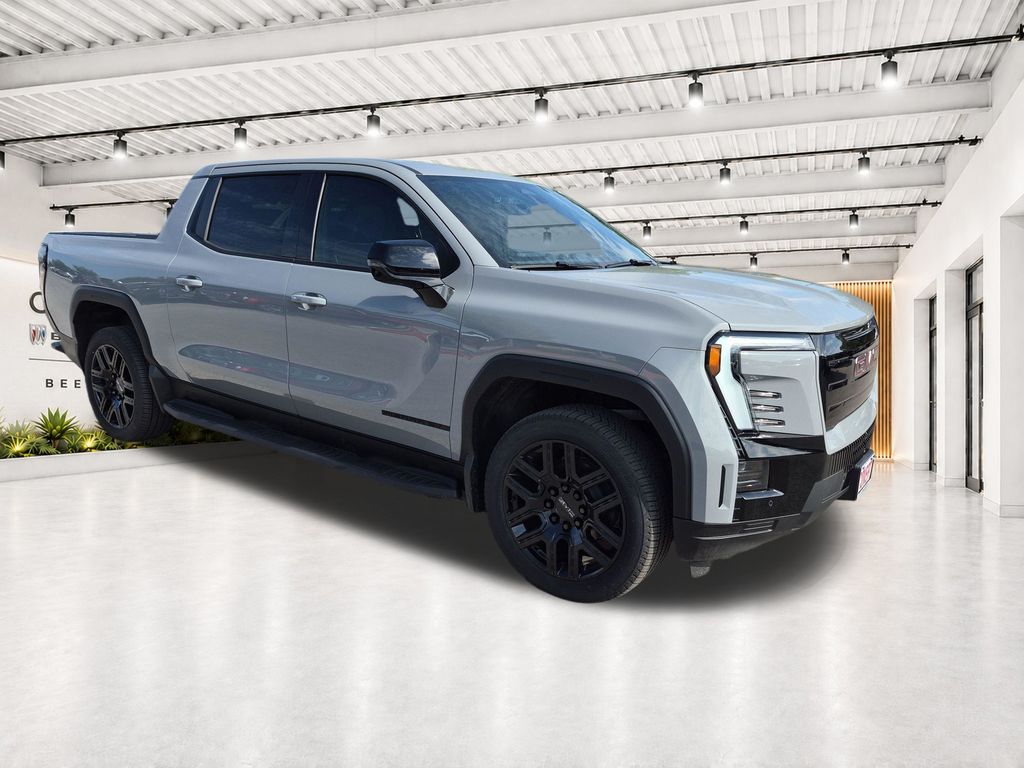 Gray 2026 GMC Sierra EV Pickup Truck All-Wheel Drive 1-Speed Automatic