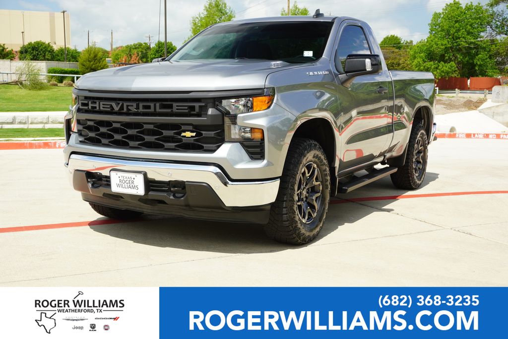 Used Car 2025 Chevrolet Silverado 1500  Wt For Sale Under $40,000 In Weatherford, Texas