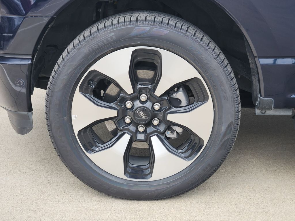 2023 Ford F-150 Lightning Platinum Blue at Cook Ford