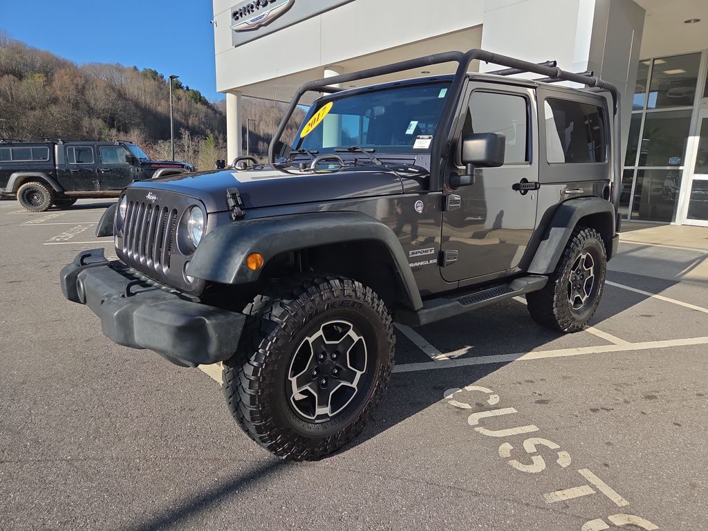 used 2017 Jeep Wrangler car, priced at $16,258