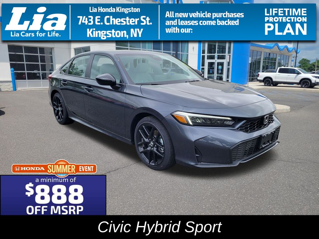 Meteorite 2026 Honda Civic Hybrid Sedan Front-Wheel Drive Continuously Variable Transmission