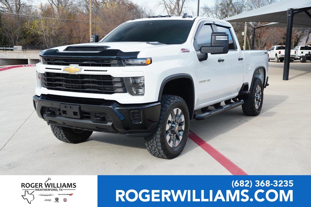Used Car 2025 Chevrolet Silverado 2500hd  Custom For Sale Under $60,000 In Weatherford, Texas