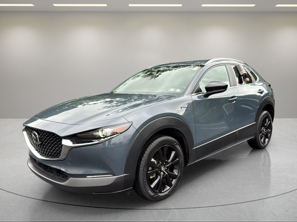 2024 Mazda CX-30 2.5 S Carbon Edition Gray at Bob Ruth Ford