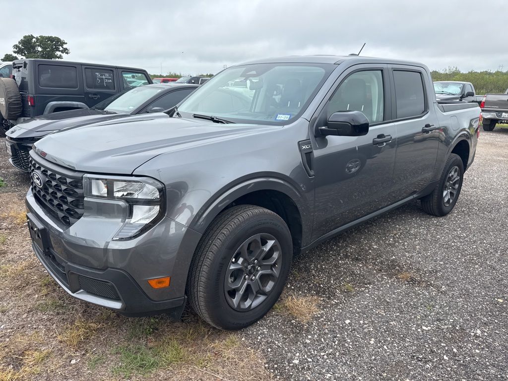 Gray Metallic 2025 Ford Maverick XLT SuperCrew AWD Pickup Truck All-Wheel Drive 8-Speed Automatic