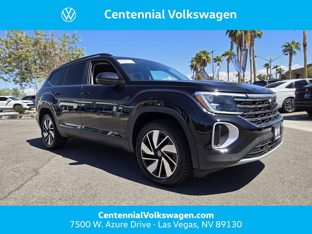 Black Pearl 2024 Volkswagen Atlas SUV / Crossover Front-Wheel Drive 8-Speed Automatic