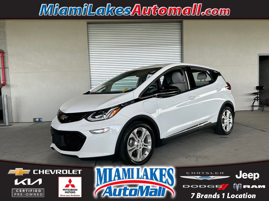 Summit White 2020 Chevrolet Bolt EV Wagon Front-Wheel Drive 1-Speed Automatic