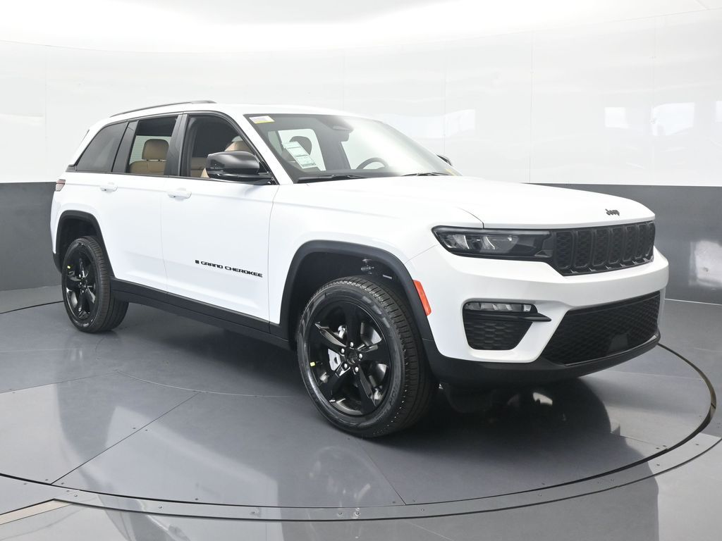 New 2025 Bright White Clearcoat Jeep Limited image 8