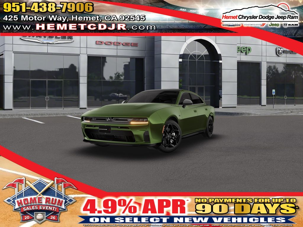 Green Machine 2026 Dodge Charger R/T Sedan AWD Sedan All-Wheel Drive 8-Speed Automatic