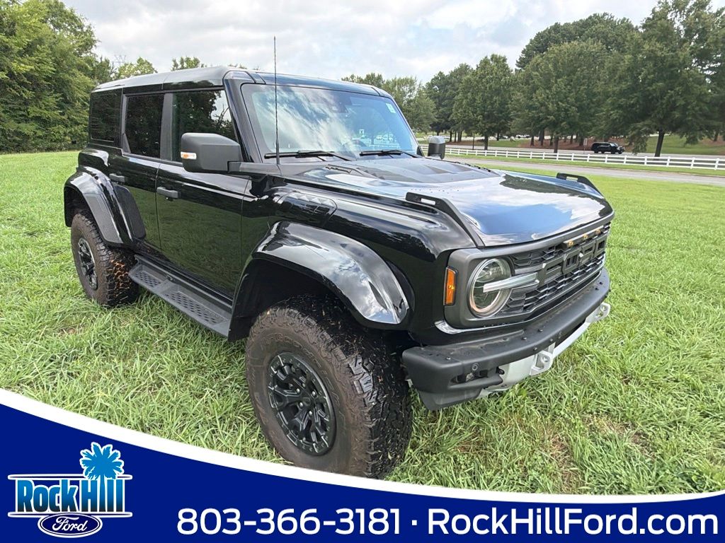 Shadow Black 2025 Ford Bronco Raptor SUV / Crossover Four-Wheel Drive Automatic