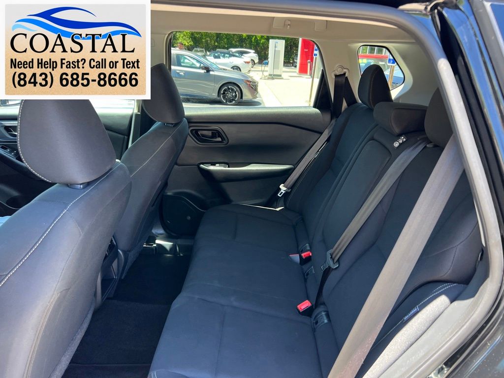 2024 Nissan Rogue S Black at Coastal Chevrolet Cadillac