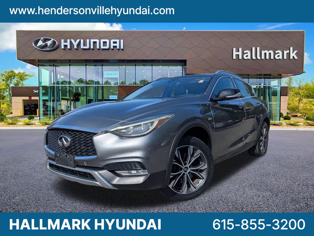 Gray (Graphite Shadow) 2017 INFINITI QX30 Premium AWD SUV / Crossover All-Wheel Drive 7-Speed Automatic