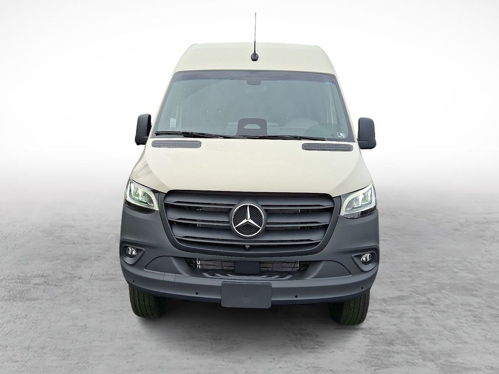 Gray (Pebble Grey) 2026 Mercedes-Benz Sprinter Cargo Van All-Wheel Drive Automatic