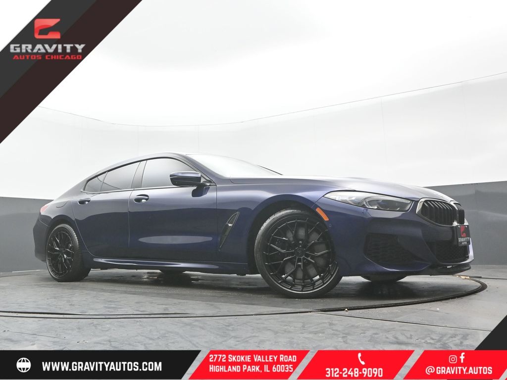 Tanzanite Blue II Metallic 2022 BMW 8 Series M850i xDrive Gran Coupe AWD Coupe All-Wheel Drive 8-Speed Automatic