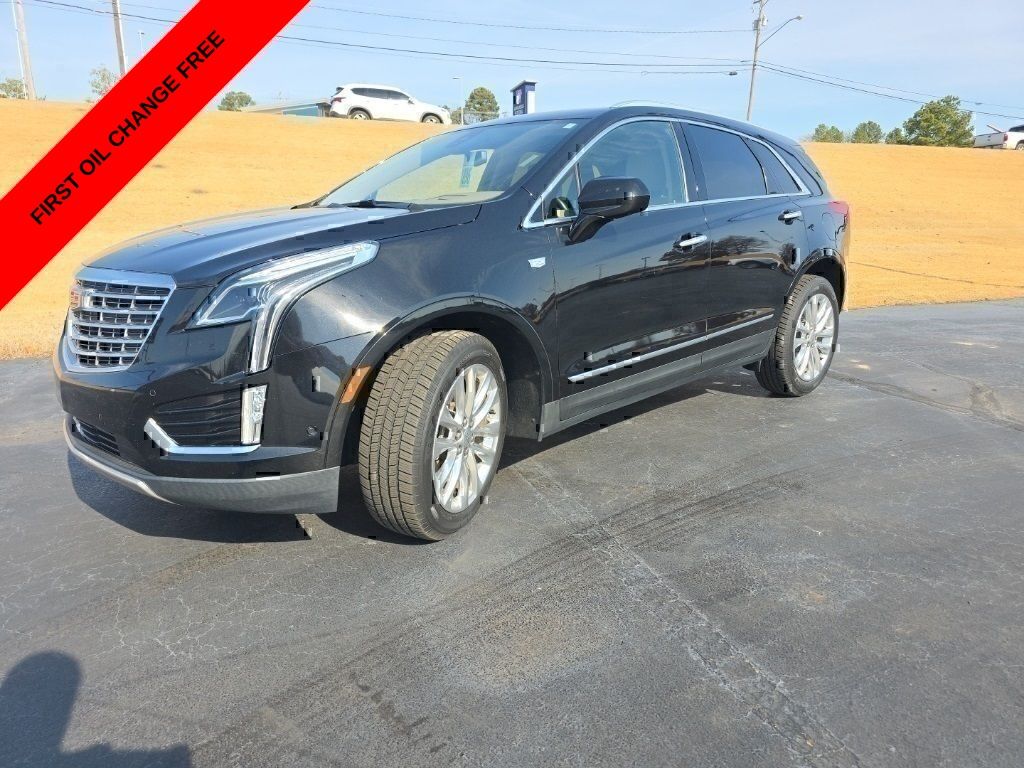 Stellar Black Metallic 2019 Cadillac XT5 Platinum AWD SUV / Crossover Four-Wheel Drive 8-Speed Automatic