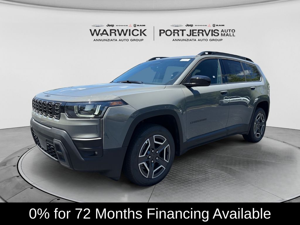 2026 Jeep Cherokee Gris (Sting-Gray Clearcoat) SUV/Crossover Todo terreno Transmisión variable continua