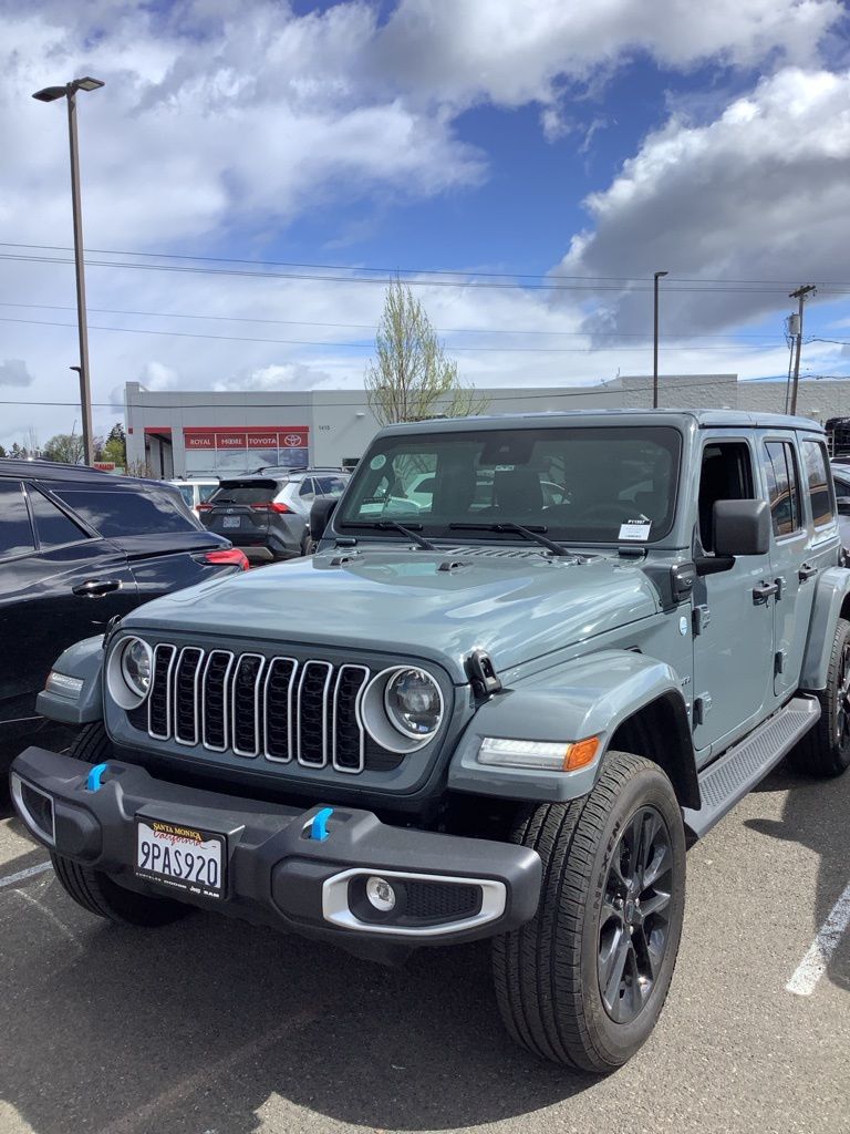Anvil Clear Coat 2024 Jeep Wrangler 4xe Sahara 4WD SUV / Crossover Four-Wheel Drive 8-Speed Automatic