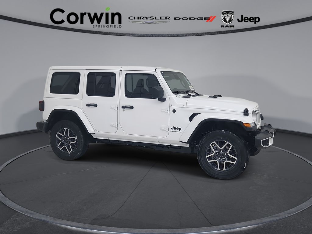 Bright White Clearcoat 2026 Jeep Wrangler SUV / Crossover Four-Wheel Drive 8-Speed Automatic