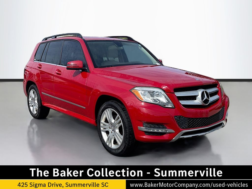 Mars Red 2014 Mercedes-Benz GLK 350 SUV / Crossover Rear-Wheel Drive 7-Speed Automatic